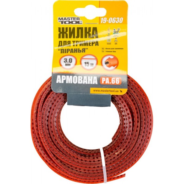 lisochka-dlia-trimera-mastertool-pirannia-armovana-3-00-mm-15-m-zubchastii-kvadrat-19-0630