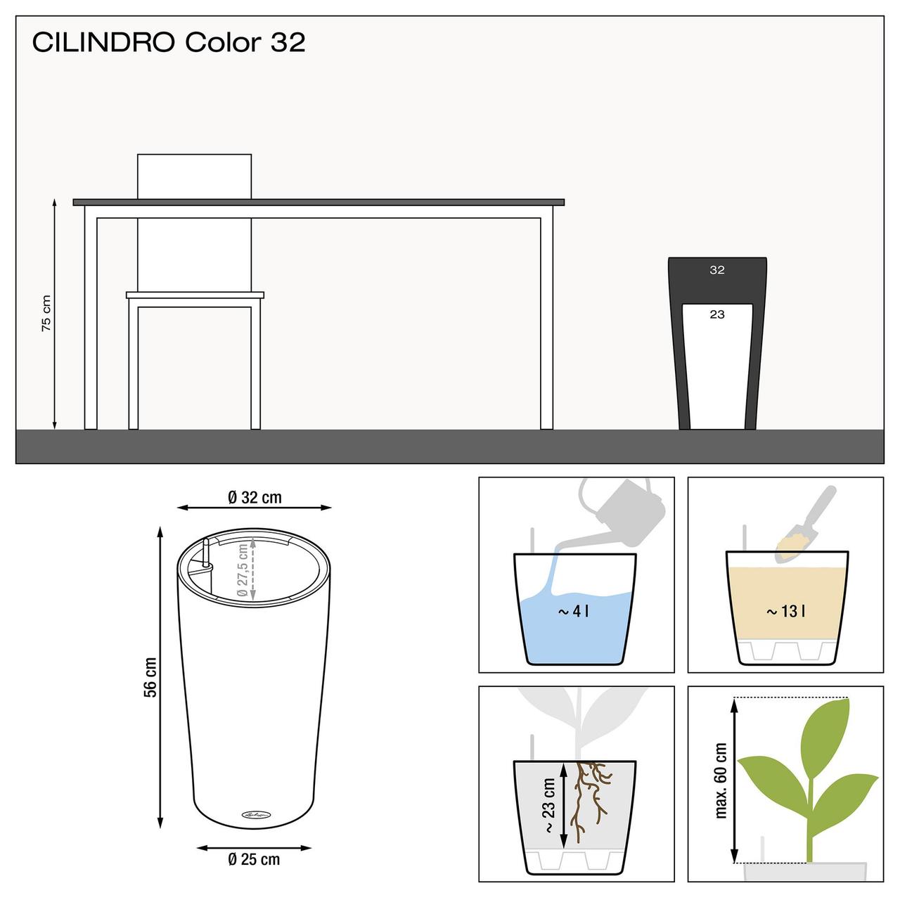 vazon-lechuza-cilindro-color-32-pesochno-korichnevyi-13-l
