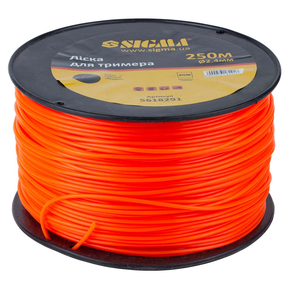 leska-sigma-dlia-trimmera-krug-2-4mm-250m-katushka-5618291