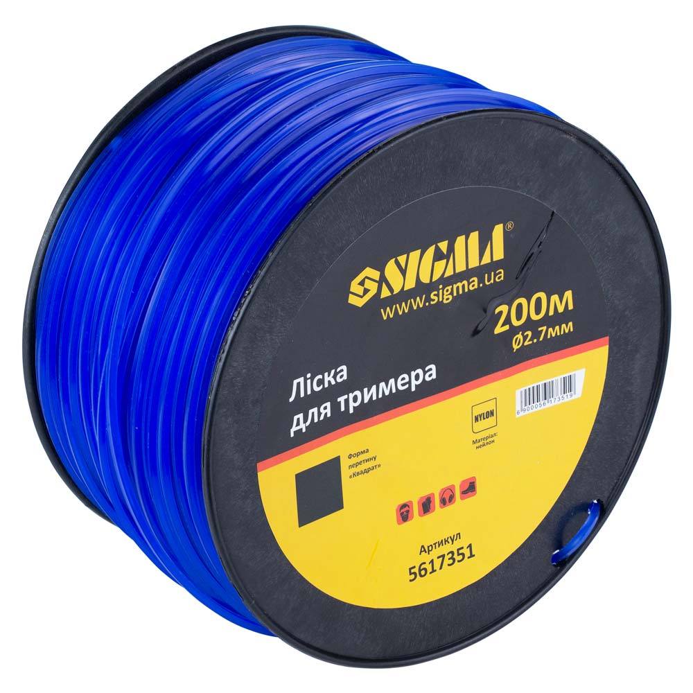 leska-sigma-dlia-trimmera-kvadrat-2-7mm-200m-katushka-5617351