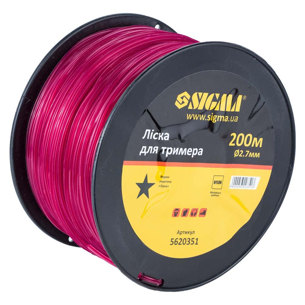 leska-sigma-dlia-trimmera-zvezda-2-7mm-200m-katushka-5620351